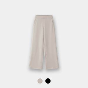 [지오다노주니어] 03415921 여아 브러시드 와이드 풀밴딩 팬츠