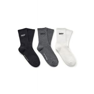 MLB키즈 스트릿 일대일 양말 3번들 뉴욕양키스 (7ASOB126N-50BKS)