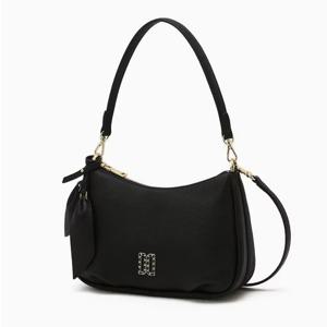 [닥스핸드백] 블랙 DD로고 소가죽 숄더백DCBA6E331BK