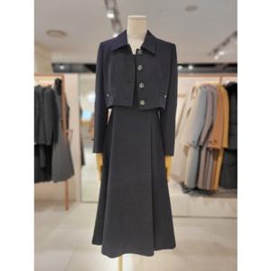 [케네스레이디] 리본타이 트위드 롱 원피스 (EWOPOL1204)