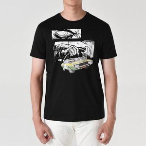 알마니 엠포리오 레이싱 반팔티셔츠 블랙 3L1T8P 1JW5Z F017