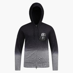 아이스버그골프자켓 VQA I53MSJ11-05 내츄럴 다잉 니트 후디 집업 자켓 스타워즈 컬렉션