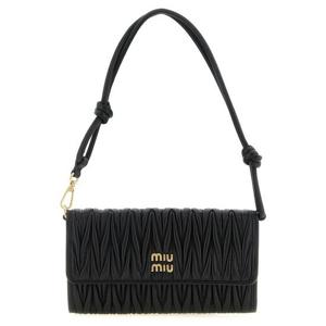 미우미우 명함지갑 5MT025AFPPF0002 Black