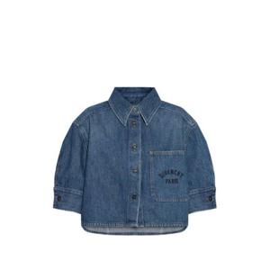 지방시 블라우스 셔츠 BW61J7517B420 420 MEDIUM BLUE