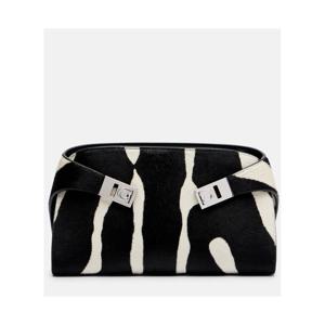 페라가모 Hug 프린트 카프 헤어 클러치 P01123352