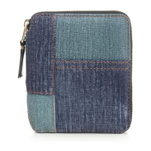 꼼데가르송 패치워크 가죽 데님 지퍼 지갑 SA2100DP 1