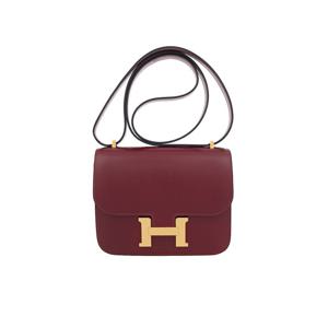 [엘러브] 새상품 에르메스 콘스탄스TPM 루즈아쉬 금장 5HB0672