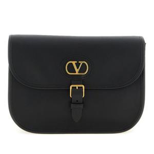 발렌티노 앤티브스 스무스 해머드 가죽 크로스백 Y2B0S78RBN 0N