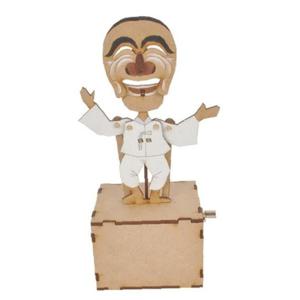 DIY 조립 오르골 덩실덩실 하회탈