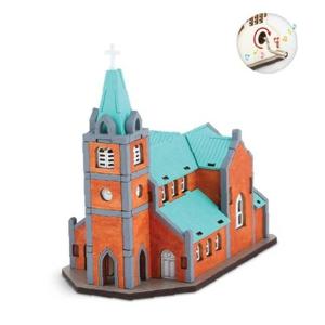 DIY 조립 명동성당 오르골