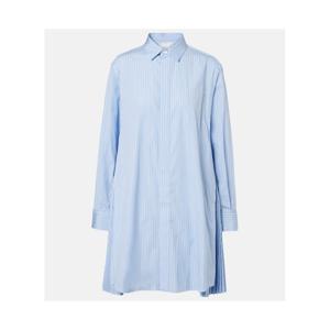 사카이 스트라이프 코튼 포플린 셔츠 드레스 P01066701