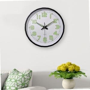 타임글로우 원형 야광 벽시계/거실 디자인 벽걸이시계