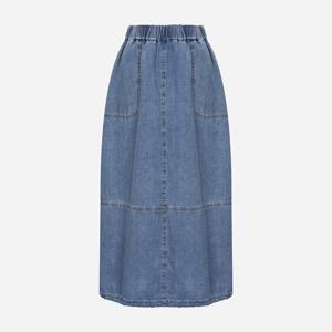 [써스데이아일랜드]아웃포켓 데님 스커트 T256MSK131W