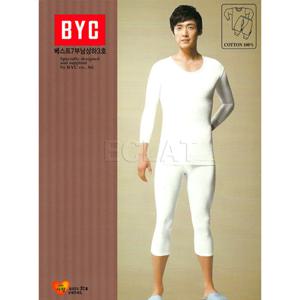 [BYC] 베스트 7부 남성 내복 세트 BYI6794