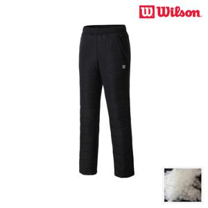 윌슨 방풍 기모 트레이닝 바지 6933 블랙 겨울 츄리닝