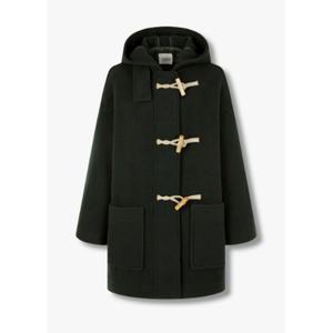 [TOMBOY(9164411882)토글장식후드중기장코트