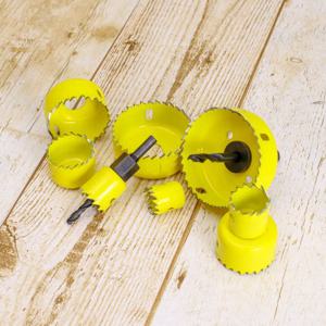 [비투비월드]목공용 홀쏘 보링비트 8종세트 목재 홀캇타 아바