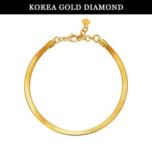 [한국금다이아몬드] 순금 뱀줄 팔찌 24K 스네이크 체인 7.5g
