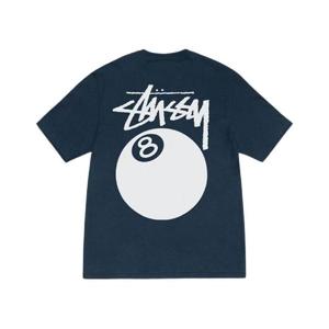 스투시 8볼 티셔츠 네이비 1905103