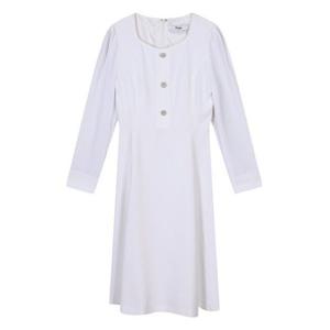 [에꼴드파리][에꼴드파리] 스퀘어넥 벨티드 원피스_CB28WOA015A