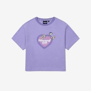 [휠라키즈] 파워퍼프걸 크롭 티셔츠 (FK2RSG2P02F_VIT)