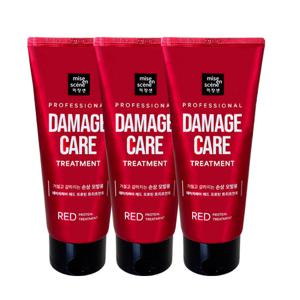 미쟝센 데미지케어 레드 프로틴 트리트먼트 330ml x3