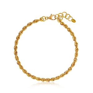 [한국금다이아몬드] 순금 24K 팔찌 여자 금 이태리 로프 7.5g