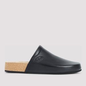 발렌시아가 스쿨 플랫 가죽 뮬 827677 WB2U0 1000