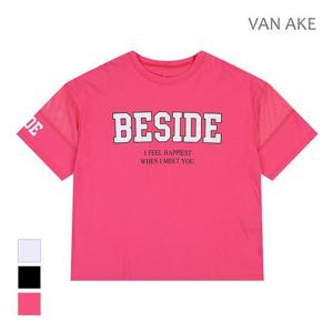 [반에이크]MARIO빅레터링 반팔 티셔츠_VB38TSQ306Z