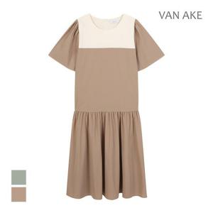 [반에이크]MARIO배색포인트 반팔원피스_VB35OPQ314Z