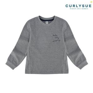 [CURLYSUE][컬리수] 시크 긴팔티셔츠 CNM0GQTS51