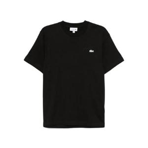 25 FW 라코스테 로고 자수 코튼 티셔츠 TH549200031 TP441899266