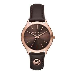 [공식본사정품] 마이클코어스 MK7546 (Slim Runway) 슬림 런웨이 여성 가죽시계