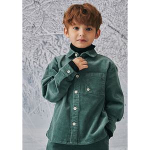 [빈]그린 블라우스 코듀로이  셔츠BZ63BL02GNL