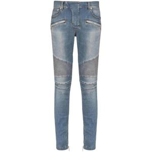 25SS Balmain Balmain Biker Jeans EH1MG115DF446FF TP565345433