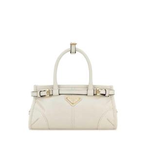26SS 프라다 아이보리 레더 미니 프라다 Bonnie 핸드백 1BA4862CYRF0PG7 TP567981022