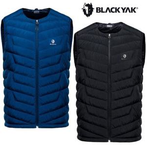 [블랙야크 (행사)]남성 간절기 패딩 조끼 베이직 라운드넥 볼패딩베스트 1BYVSW4002