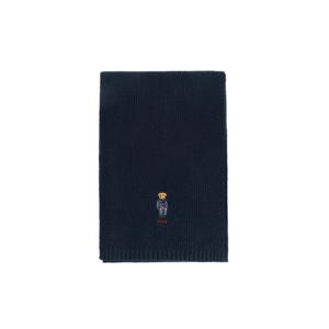 폴로랄프로렌 PC1269-433 솔리드 데님 베어 니트 머플러