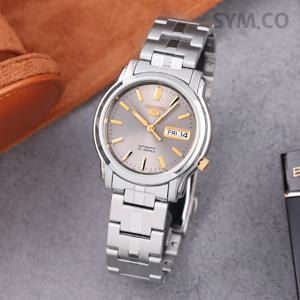 세이코5 SNKK67K1 오토매틱 데이데이트 아날로그 클래식 남자 메탈 시계 d