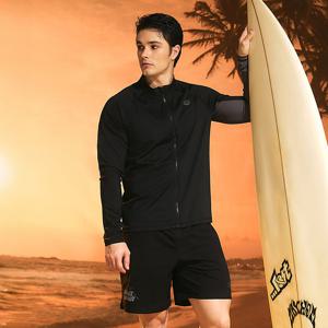 [아레나공식] 노마 레귤러핏 래쉬가드 세트 A6BM1PC02BLK