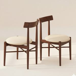 이노센트 플랫 숨쉬는 에어캡 원목 의자 i106000