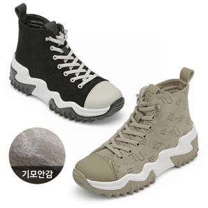 잭앤질 패턴 하이탑 기모 스니커즈(JD5799S)