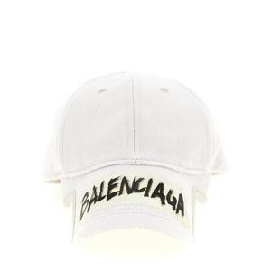 발렌시아가 모자 858087410B29017 White