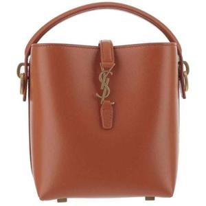 생로랑 르 37 미니 샤이니 레더 버킷백 7658702R20WMDR ORANGE