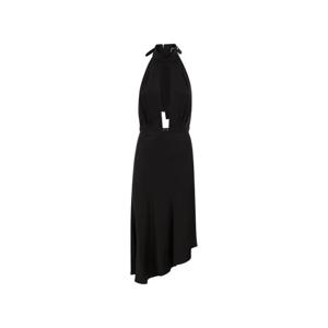 24SS 엘리자베타 프랑키 Satin midi 드레스 with asymmetric 스커트 AB58042E2110 TP565441136