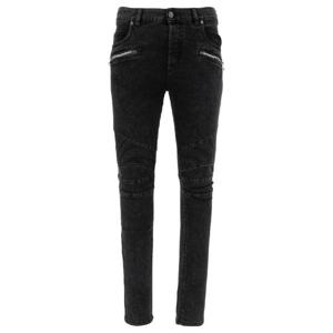 25FW Balmain 슬림 핏 jeans AH1MG005DB670PC TP563570375