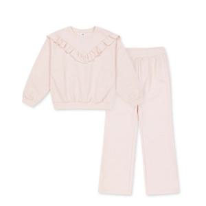 [탑텐키즈]여아)프릴 맨투맨 셋업  MKD1IP2101