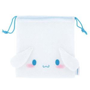 스케이더 시나모롤파우치 메쉬조리개파우치백