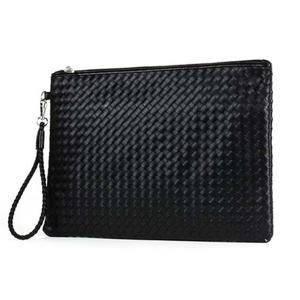 쿨샵 남여 클러치백 퀄팅 패턴 위빙 클러치백 블랙