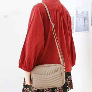 퀼팅 크로스 데일리백 여성 스퀘어 크로스백 사각백